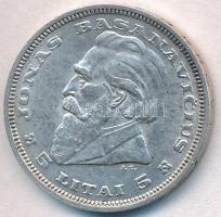 Litvánia 1936. 5L Ag T:2
Lithuania 1936. 5 Litai Ag C:XF