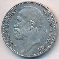 Liechtenstein 1904. 1K Ag "II. János herceg" T:2,2- Liechtenstein 1904. 1 Krone Ag "Prince John II" C:XF,VF
