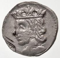 1290-1301. Denár Ag III. András (0,46g) T:2 kis k. R! Hungary 1290-1301. Denar Ag Andrew III (0,46g) C:XF small scratch R! Huszár: 425., Unger I.: 323.