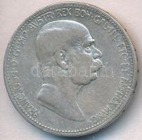 Ausztria 1908. 1K Ag "Ferenc József - Jubileum" T:2,2- Austria 1908. 1 Corona Ag "Franz Joseph - Jubilee" C:XF,VF Krause KM#2808