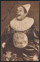 1931 Marcel Fournet (1867-1933) operaénekes aláírása őt ábrázoló fotólapon