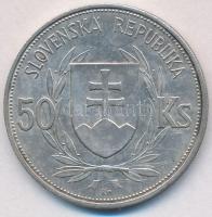 Szlovákia 1944. 50K Ag "Függetlenség 5. évfordulója" T:2
Slovakia 1944. 50 Korun Ag &quot...