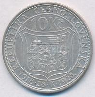 Csehszlovákia 1928. 10K Ag "Masaryk" T:2
Czechoslovakia 1928. 10 Korun Ag "Masaryk&q...