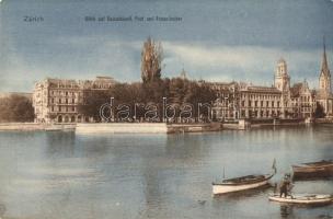 23 db RÉGI svájci városképes lap, vegyes minőség / 23 pre-1945 Swiss town-view postcards, mixed qual...