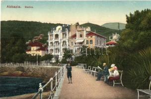 Abbazia - 10 db régi képeslap / 10 pre-1945 postcards