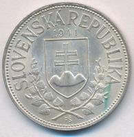 Szlovákia 1941. 20K Ag "Cirill és Metód" T:2 
Slovakia 1941. 20 Korun Ag "St. Kyrill...