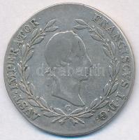 1830C 20kr Ag "I. Ferenc" T:2-
