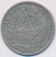 Német Államok / Bajorország 1771. 20kr Ag "III. Miksa" (6,48g) T:2-,3
German States / Bav...