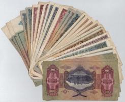 30db-os vegyes magyar pengő bankjegy tétel T:III,III-