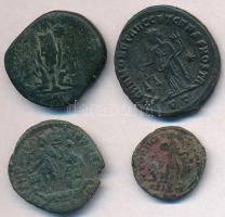 4db-os érme tétel, benne: Római Birodalom / Róma / Marcus Aurelis 177. AE Dupondius (11,92g) + Ticin...