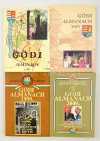 Gödi Almanach 4 száma: 1996, 1997, 1999, 2000. Kiadja Göd Város Önkormányzata. Kiadói papírkötésben.