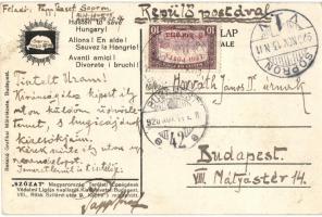 Jöjjetek már! Kiadja a 'Szózat' Magyarország Területi Épségének Védelmi Ligája + Légi Post...