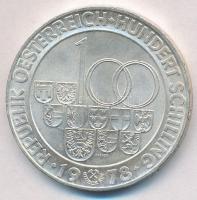 Ausztria 1978. 100Sch Ag "Az albergi alagút megnyitása" T:1-,2 ph.
Austria 1978. 100 Schi...