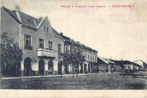 Nagymihály, Michalovce; Kossuth Lajos utca, Landesman B. kiadása / street view (r)