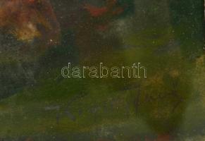 Kárpáthy Jenő (1870-1950): Fasor. Olaj, karton, sérült, jelzett, üvegezett keretben, 57×45 cm