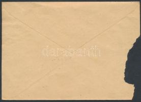 1942 Ajánlott helyi levél 42f barnaportóval (sérült boríték)