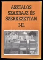 Kiss Szilárd, Takács József: Asztalos szakrajz és szerkezettan I-II. Bp., 1996, Műszaki Könyvkiadó. 11. kiadás. Kiadói papírkötés.