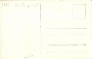 SMS Budapest osztrák-magyar Monarch-osztályú partvédő csatahajó, tengerészek / SMS Budapest, K.u.K. ...