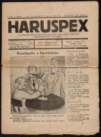 1927 Bp., Haruspex orvostudományi folyóirat I. évfolyam 1. szám