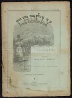 1896 Az Erdély honismertető lap V. évfolyamának 4. száma