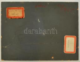 Ferenczy Valér (1885-1954): Utca részlet. Olaj, karton, jelzett, 27×35 cm