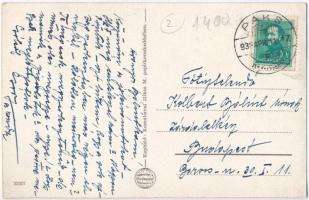 Paks, Római katolikus templom, Ujvári Sándor vaskereskedése, Rosenbaum Miksa M. kiadása (EK)