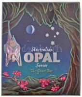 Ausztrália 2015. 1$ Ag "Ausztrál Opál sorozat - Szellemdenevér" opált tartalmazó forgalmi ...