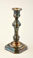 Ezüst(Ag) gyertyatartó, jelzett, m: 10 cm, nettó: 36,1 g