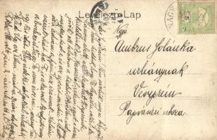 1906 Kassa, Kosice; II. Rákóczi Ferencz és bujdosó társai újratemetése /  the reburial ceremony of R...