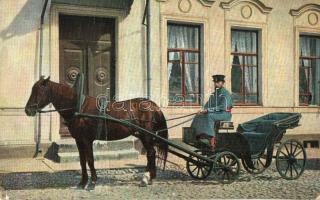 11 db RÉGI orosz városképes lap, vegyes minőség / 11 pre-1945 Russian town-view postcards, mixed qua...