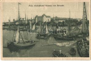 Pola - 6 pre-1945 postcards in mixed quality