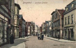 30 db RÉGI német városképes lap egy leporellolappal, vegyes minőség / 30 pre-1945 German town-view p...