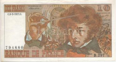 Franciaország 1976. 10Fr T:III szép papír France 1976. 10 Francs C:F nice paper