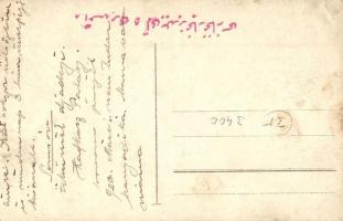 1926 Törökországi vasútszerelvény, gőzmozdony, vasutasok / Locomotive in Turkey, railwaymen, photo (...