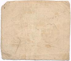 Franciaország 1793. 50s "Assignata" vízjellel és szárazpecséttel T:III-
France 1793. 50 S...