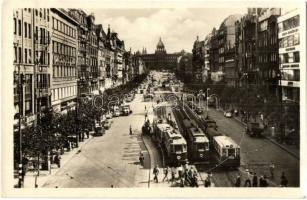 17 db MODERN külföldi villamosos képeslap / 17 modern European tramway postcards