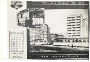 17 db MODERN külföldi villamosos képeslap / 17 modern European tramway postcards