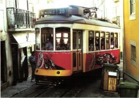 17 db MODERN külföldi villamosos képeslap / 17 modern European tramway postcards