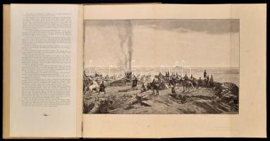 1895 A magyarok bejövetele. Feszty Árpád körképe. Feszty Árpád festménye után metszette Morelli Gusz...