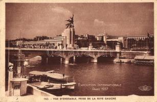 Paris, Vue dEnsemble, Prise de la Rive Gauche, Exposition Internationale / general view from the left bank (Rb)