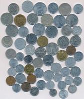 ~60db-os vegyes külföldi pénzérme, benne Dánia, Belgium, Norvégia, Svédország, Szlovénia, Szlovákia, Kínai Népköztársaság, Mongólia, NDK és Horvátország T:vegyes ~60pcs of various coins, including Dania, Belgium, Norway, Sweden, Slovenia, Slovakia, China / Peoples Republic, Mongolia, GDR and Croatia C:mixed