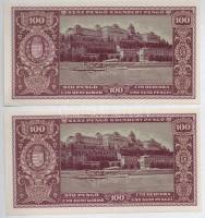 1945. 100P (5x) sorszámkövetők T:I