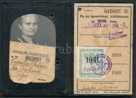 cca 1930-1960 8 db különféle igazolvány, szakszervezeti, öttusa játékvezetői/versenybírói, stb