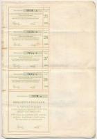 Tapolca 1927. "A Tapolcavidéki Gazdasági Takarékpénztár Részvénytársaság" fél részvénye 5P...