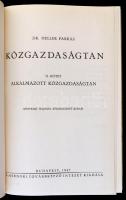 Heller Farkas: Közgazdaságtan I-II. A Társadalomtudományok magyar klasszikusai. Bp., 1988, Közgazdas...