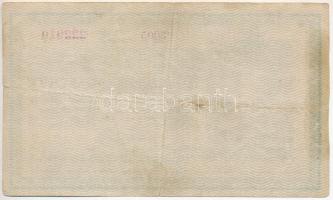 1918. 25K "3005" eltérő méretű sorozat- és sorszám, hullámos hátlap, hátlapra átütő sorszá...