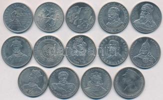 Lengyelország 1979-1985. 20Zl (2xklf) + 50Zl (9xklf) + 100Zl (3xklf) forgalmi emlékkiadások T:2 Poland 1979-1985. 20 Zlotych (2xdiff) + 50 Zlotych (9xdiff) + 100 Zlotych (3xdiff) commemorative issues C:XF