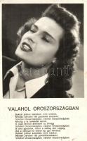 Karády Katalin, Rácz Vali - 2 db RÉGI magyar színésznő motívumlap / 2 pre-1945 Hungarian actresses motive cards