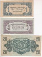 1944. 1P "A Vöröshadsereg Parancsnoksága" jobboldalt függőleges fehér csík az alapnyomatba...