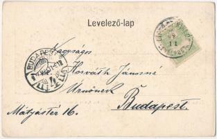 Tátra, Csorba, Strba; Fogaskerekű vasútállomás mozdonnyal. Sochán P. 172. kiadása / Stanica zubovej ...